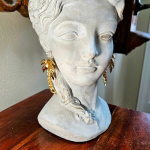 Gold Palm Tree Earrings